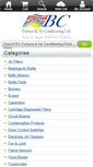 Mobile Screenshot of bcfurnaceparts.com